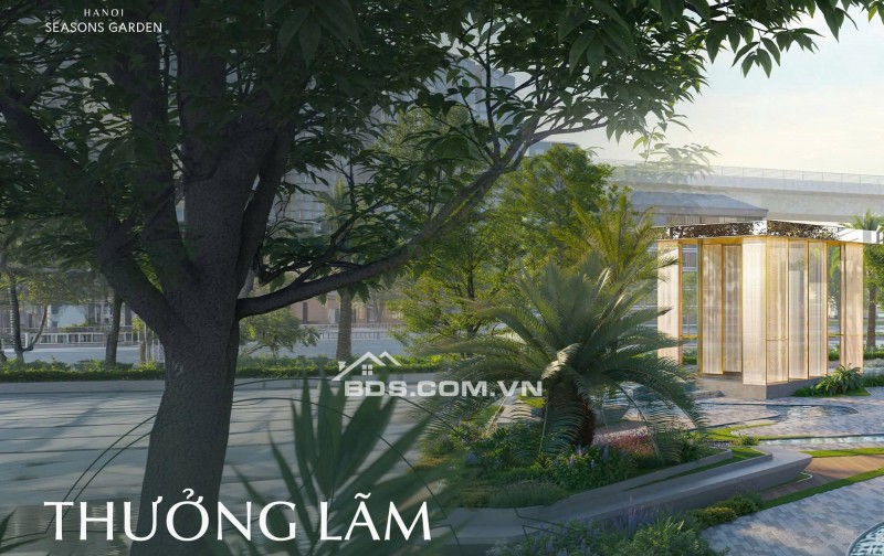  HHA-43-08A | CĂN GÓC 2PN + 1 (GẦN 3PN) ĐẸP NHẤT DỰ ÁN LUMIÈRE HANOI SEASONS GARDEN 
